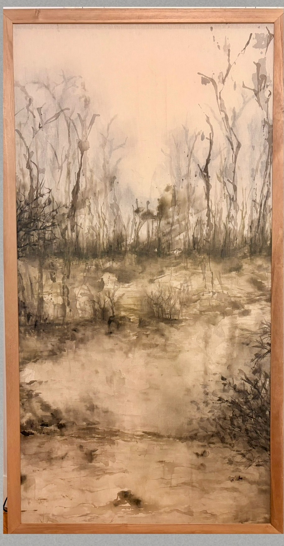 Apenas, obra de la serie Silencios