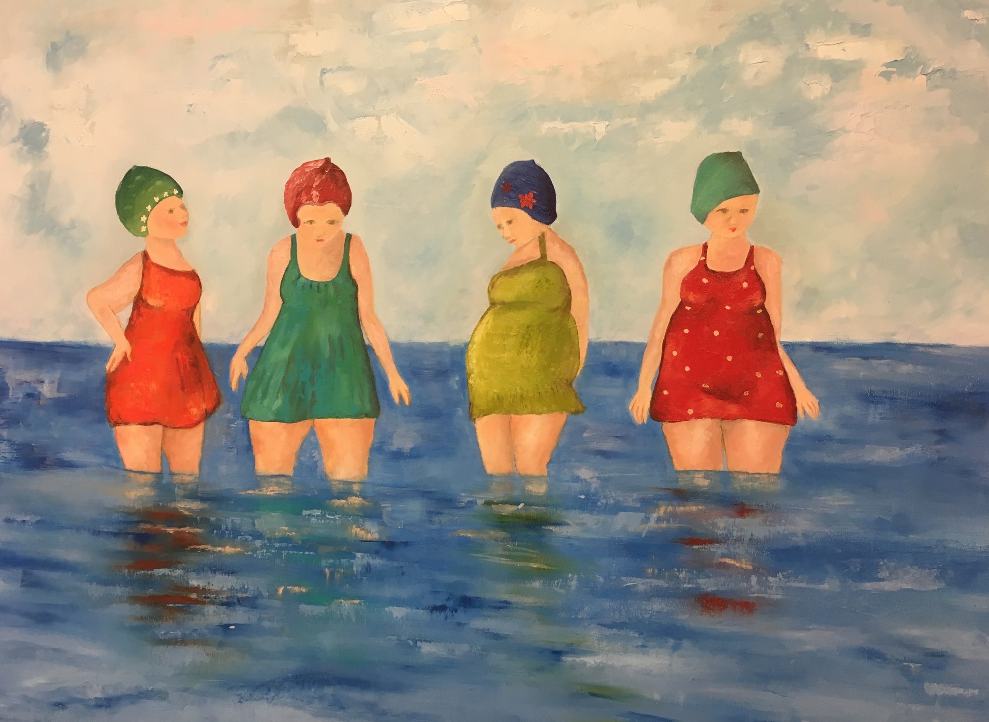 Mujeres dentro del agua